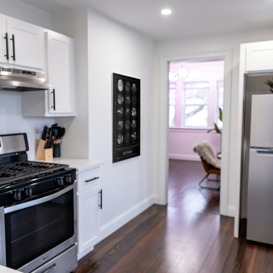 実際の星空を背景に エコー写真ポスター【15枚ver.】