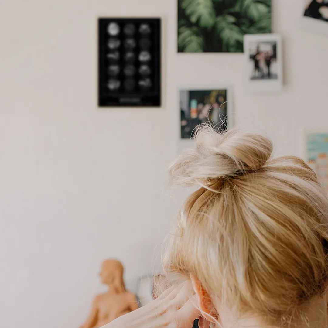 実際の星空を背景に エコー写真ポスター【15枚ver.】
