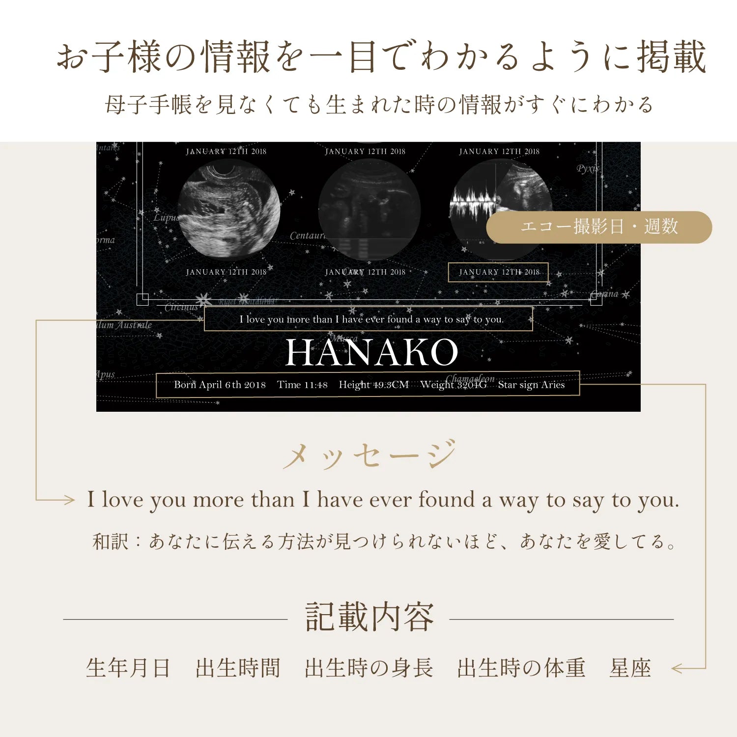 【予約販売中10％OFF特典】アクリルスタンド_実際の星空を背景に